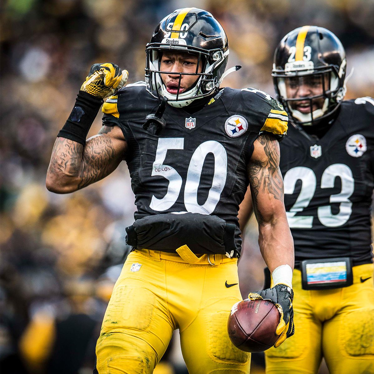 steelers's tweet photo. It's 5️⃣0️⃣. #TopPicsOf2016 https://t.co/JGARCpFomY