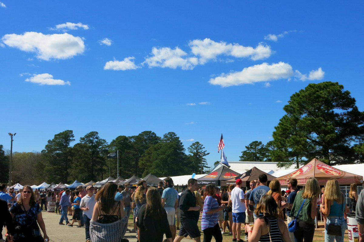 Now that was fun. Thanks to all who came out yesterday. Save the date for World Beer Festival Durham on Oct. 14! #ncbeer