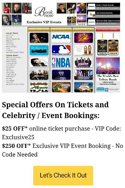 GivingTheWish's tweet photo. It's tailgating time at your favorite concert or sporting event at https://t.co/ZLTXku0aBk
#BuyTickets #ExclusiveVIPEvents #BackstagePass https://t.co/BhCIObjTHl