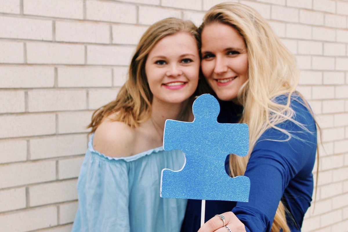 Wear 💙blue💙 today to celebrate understanding and awareness of autism spectrum disorder #LightItUpBlue #AXiDWAM