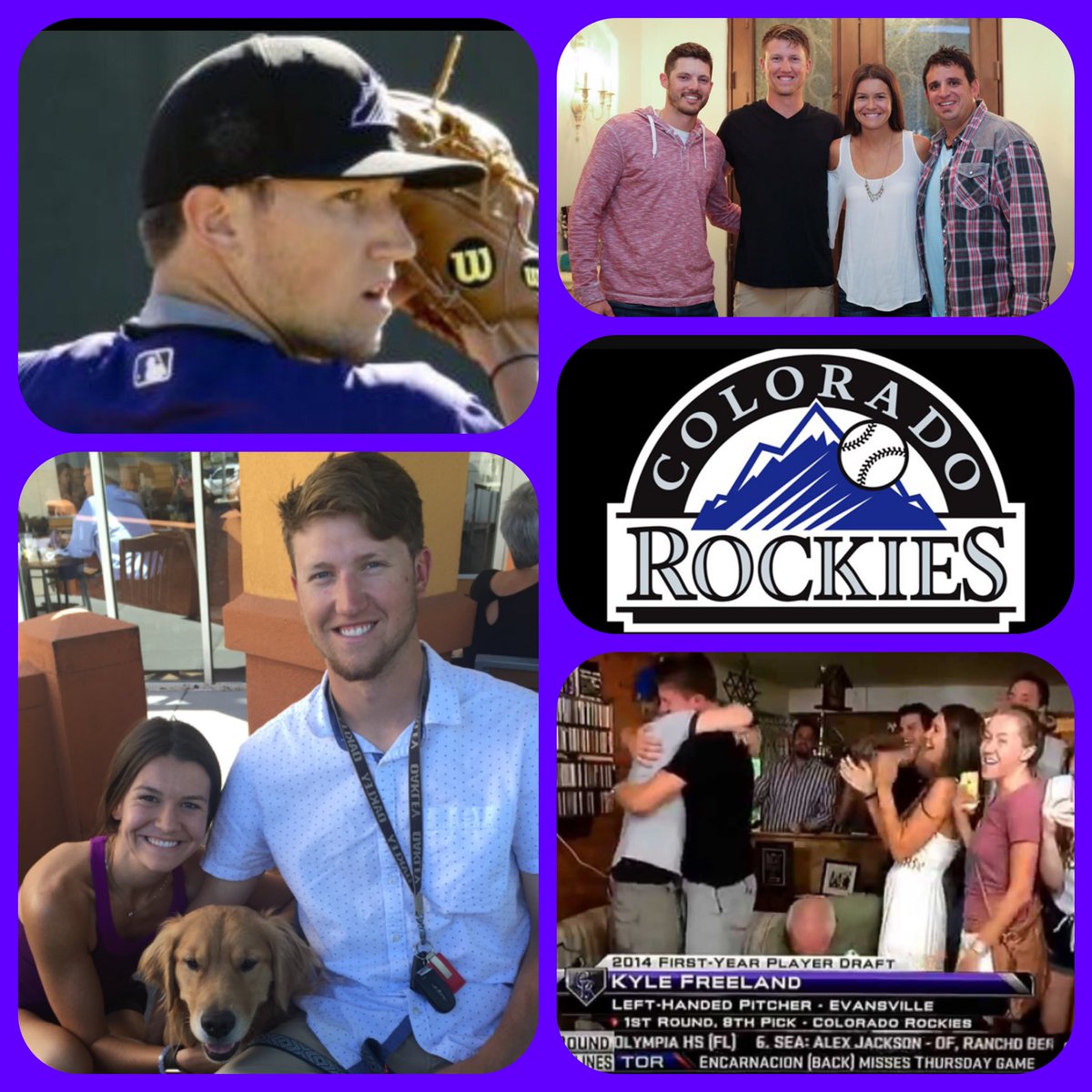 MSMsports's tweet photo. Congrats @KFREE_21 from @UEAthleticsBASE to @MLBDraft '14, you made it! @Rockies opening day! @wilsonballglove @achrisman93 #msmfamily https://t.co/kDBmraDSIZ