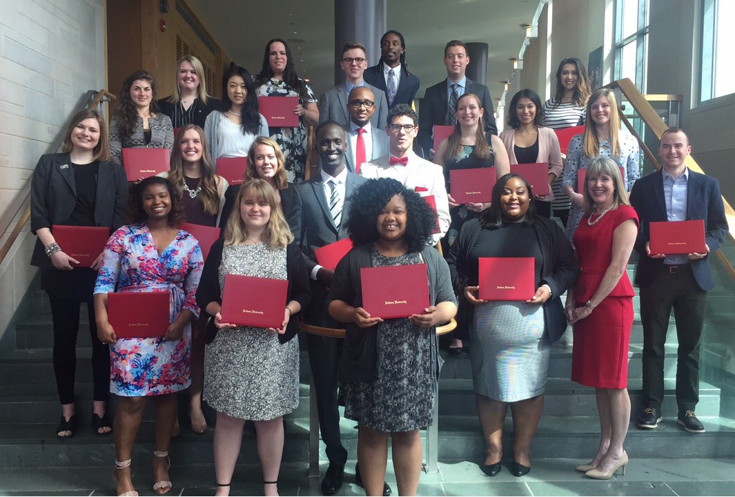 So many <a href="/IndianaGreeks/">Indiana U. Greek Life</a> amongst the students honored at the Kate Hevner Mueller Outstanding Senior Award Brunch. Proud is an understatement.