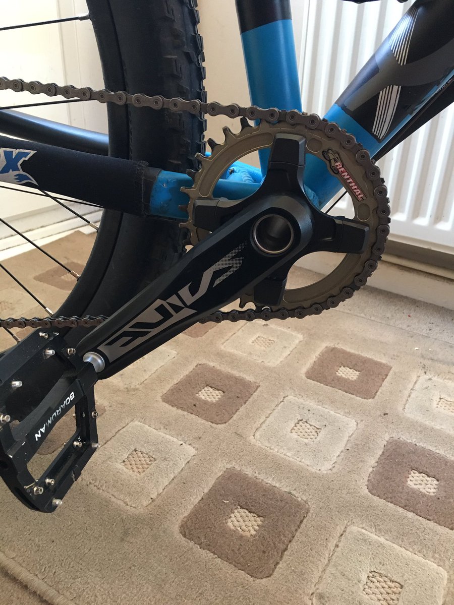 nukeproofjay's tweet photo. Perks of working in the bike trade! 1x10 all done, cheap as chips. 😝🤘🏻#mtb #shimano #saint #deorext #mtblife #2wheelfun #gmbn https://t.co/eB4S32Xnps