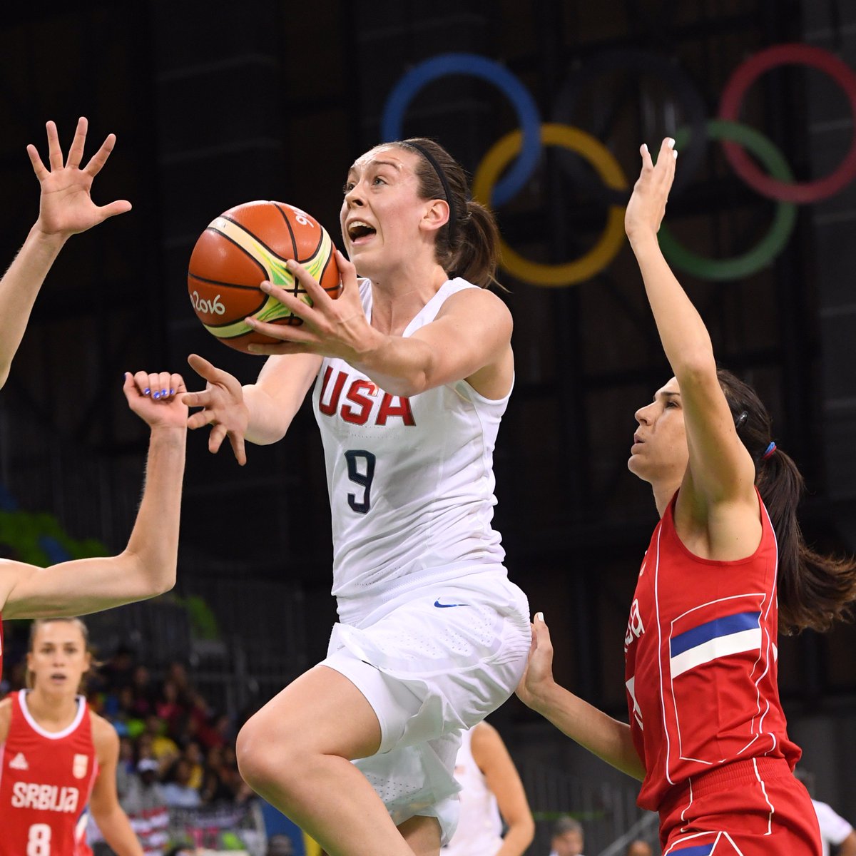 "Never think your dreams are too big &amp; always work hard in what you have a passion for, no matter what it may be." @bre_stewart30 #WBBAdvice