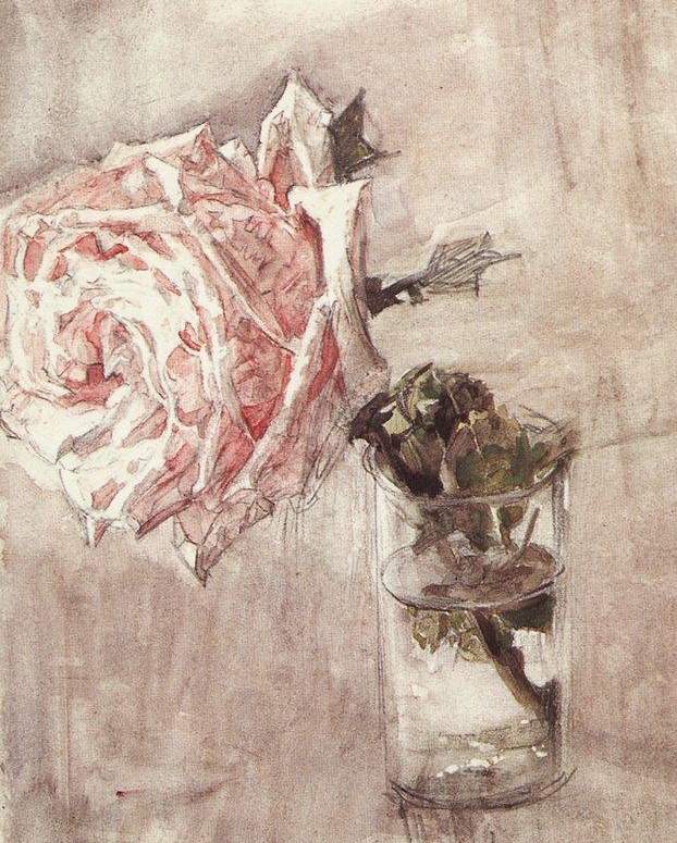 NatalieAsta's tweet photo. #VRUBEL / #Rose / 1904
#art #painting #stilllife #graphic #watercolor https://t.co/wG6F0nhpBt