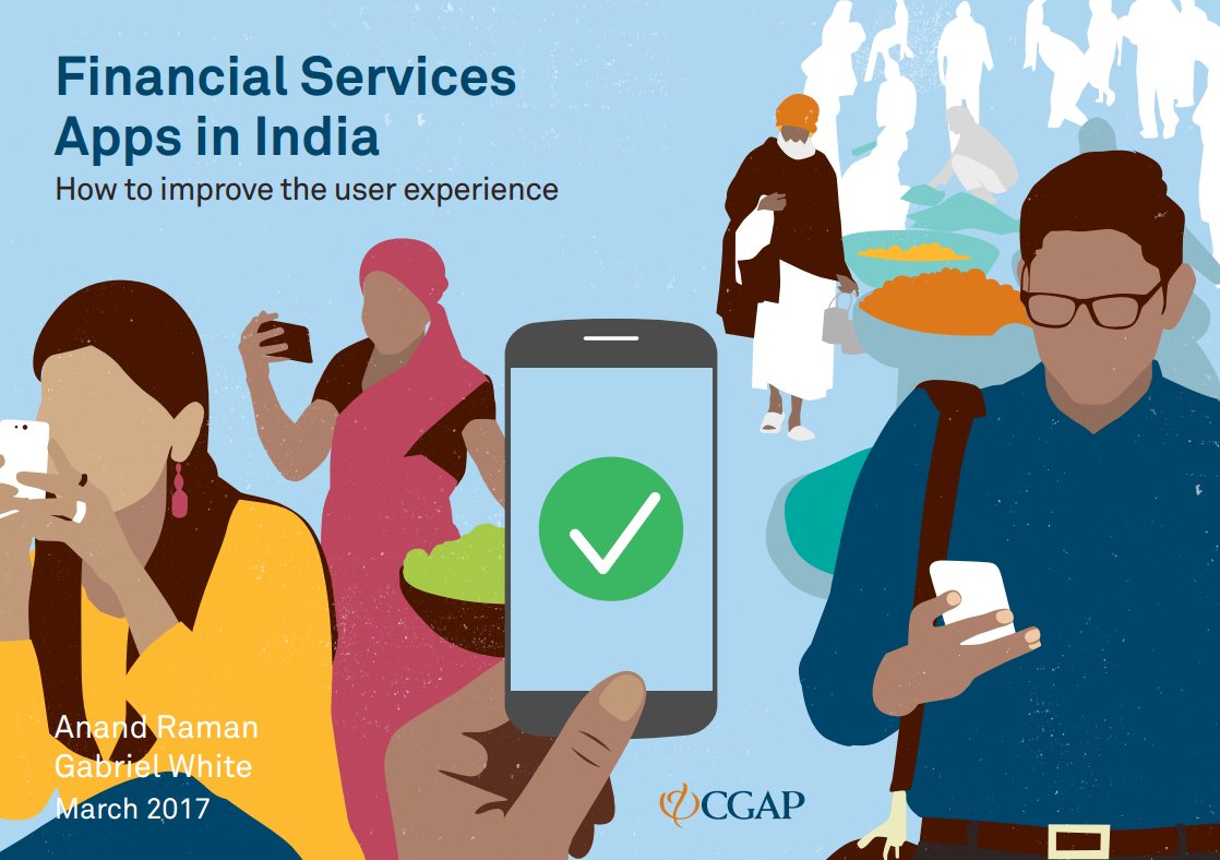 CGAP's tweet photo. #GoodDesign doesn't have to be hard.
A look at financial services apps in #India for #SundayReads
https://t.co/F6r0F0C5i0 https://t.co/KfDFubwlnV