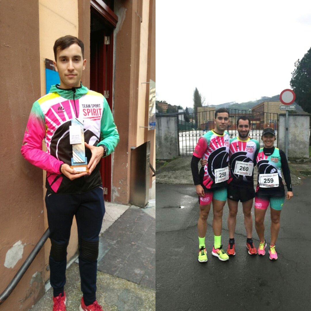TeamSportSpirit's tweet photo. #RunSpirit 10 km de #Langreo. Disfrutando y podium en categoría promesas para nuestro espartano Víctor. Enhorabuena!!!! 🏆 https://t.co/MxD1eMcOdd