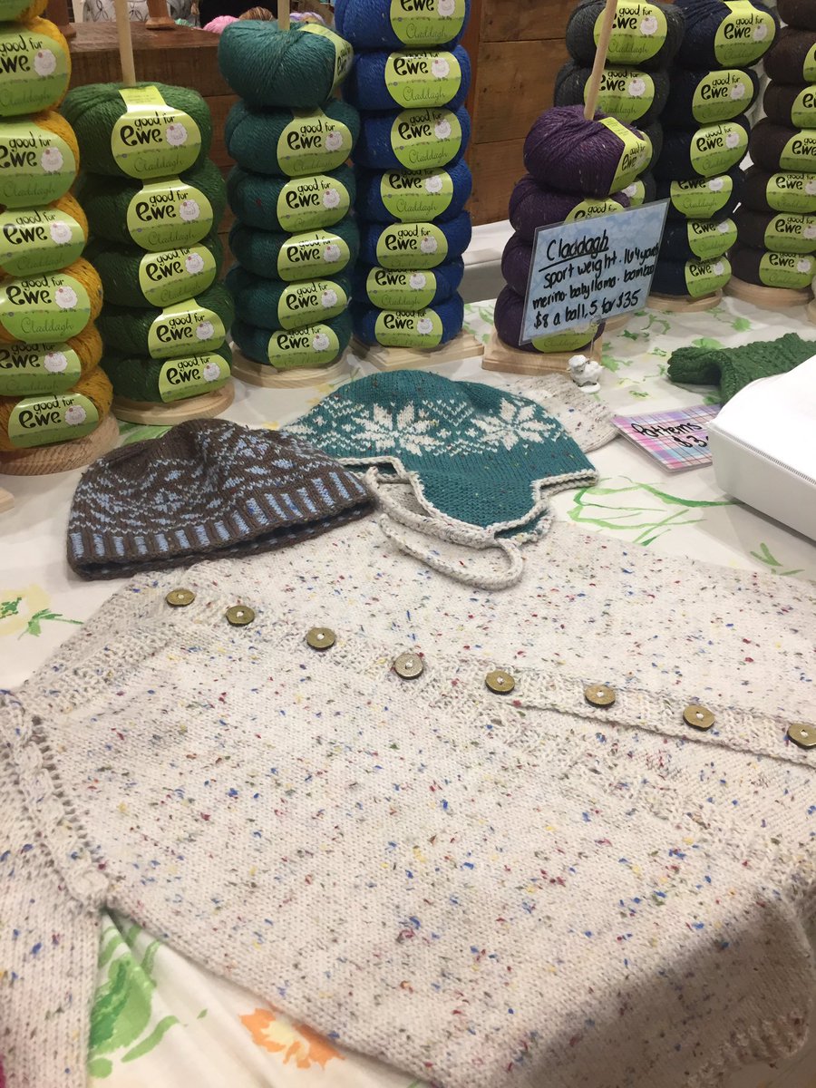 Beautiful sweater yarn! Good for Ewe yarn!