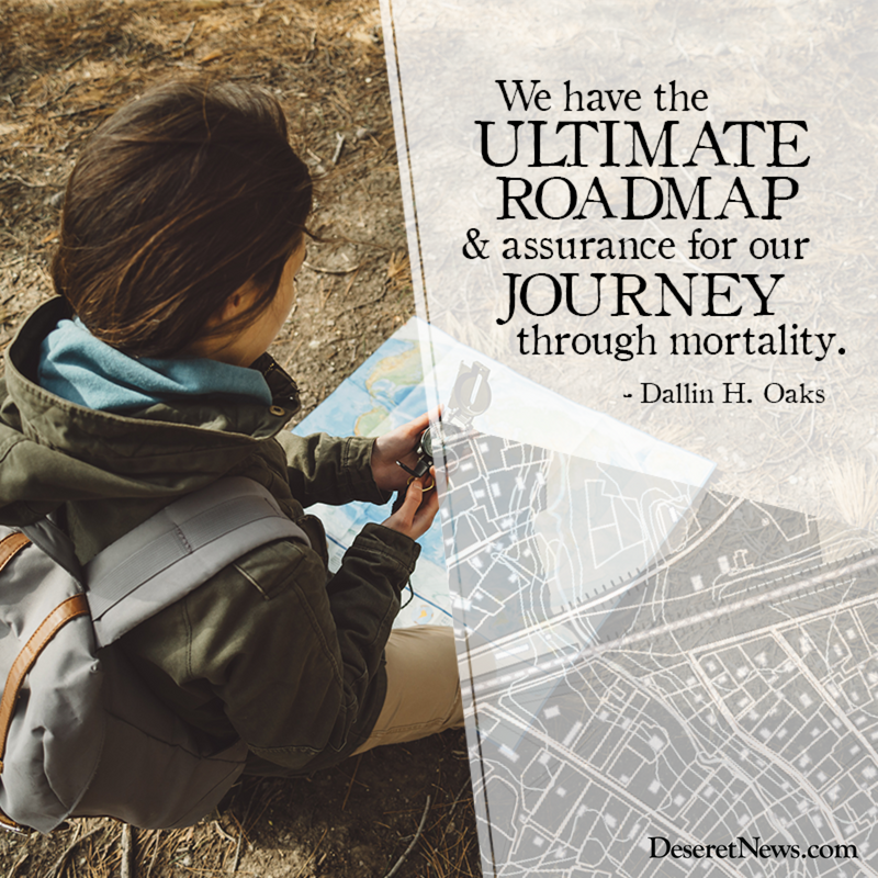 ldsconf's tweet photo. "We have the ultimate roadmap and assurance for our journey through mortality." #ElderOaks | #LDSConf https://t.co/4RGlrCJ8R8