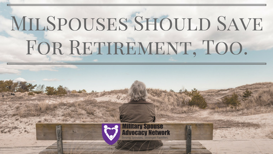 MilSpouseAdvNet's tweet photo. ICYMI: Military spouses should be preparing for retirement too.
https://t.co/Mt4hBhfKrq
#StrongSpousesStrongerFamilies #FinancialMonday https://t.co/1rlXmlKvCn