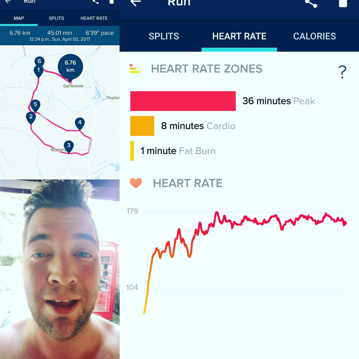 SERVCaitlin's tweet photo. Another run, 6.7km done. Pretty happy worth my split times. #SERVNorfolk #bringit #run https://t.co/ceXXHG19l1