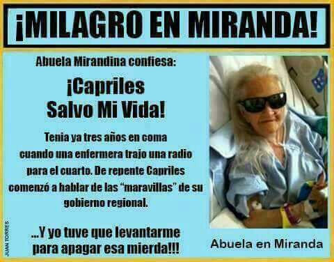 rhm1947's tweet photo. ¡Milagro en Miranda! https://t.co/Vlc8BlBATt