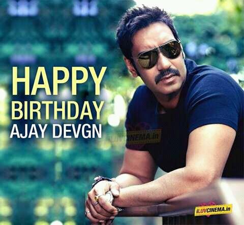 Wishing a very Happy Birthday to Singham Ajay Devgn 