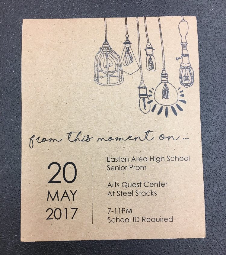 "From This Moment On..." tix on sale starting tomorrow! $60, gym lobby, bring id, beginning of 4th block, MUST have class dues paid💡