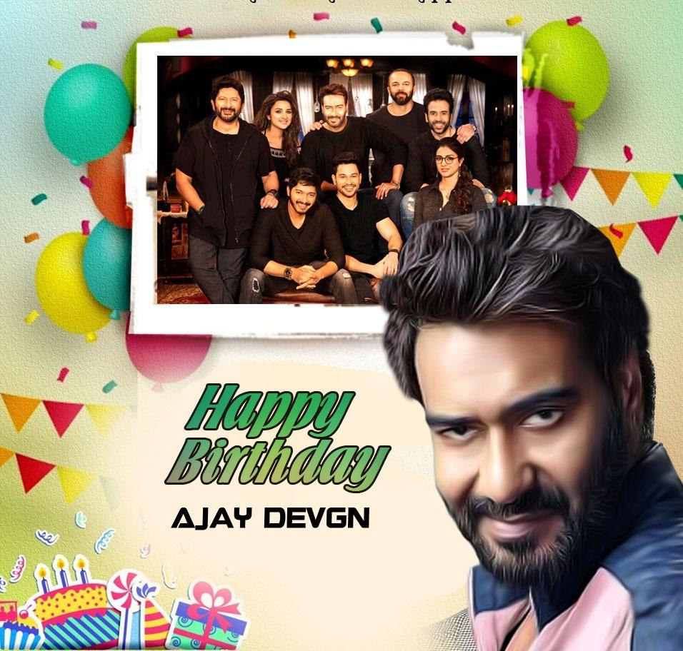 Happy Birthday Ajay Devgn 
All Adian we are so happy 