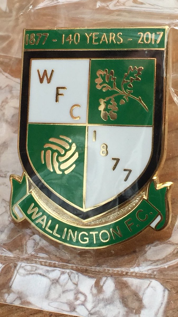 Just arrived! Ltd edition #140 Birthday pin badges #coyg #greens #birthday #nonleague