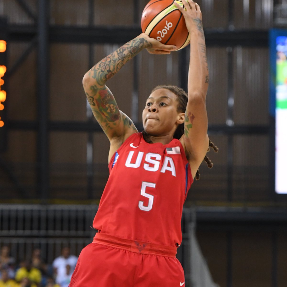 "Take care of your body, eat right, stretch, and sleep well." - Seimone Augustus #WBBAdvice
