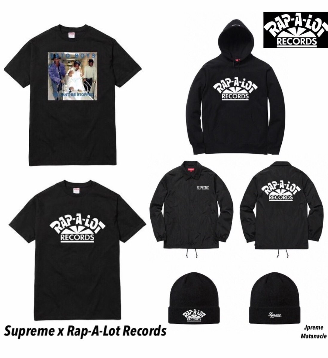 supreme rap a lot hoodie