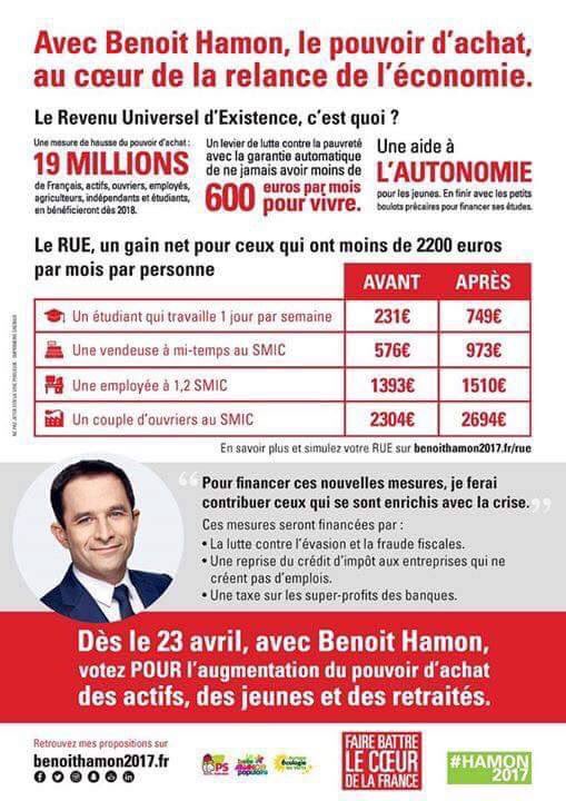 #JeVotePour @benoithamon le Président du pouvoir d'achat #Hamon2017 #HamonPresident #AvecHamon #RevenuUniversel #RUE