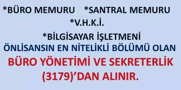 Sayın Rektörüm
#3179BüroYönetimiKadroBekliyor 
<a href="/cavit_bircan/">Cavit Bircan</a>