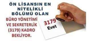 Sayın Rektörüm 
#3179BüroYönetimiKadroBekliyor 
<a href="/muzaffer_elmas/">Muzaffer Elmas</a>