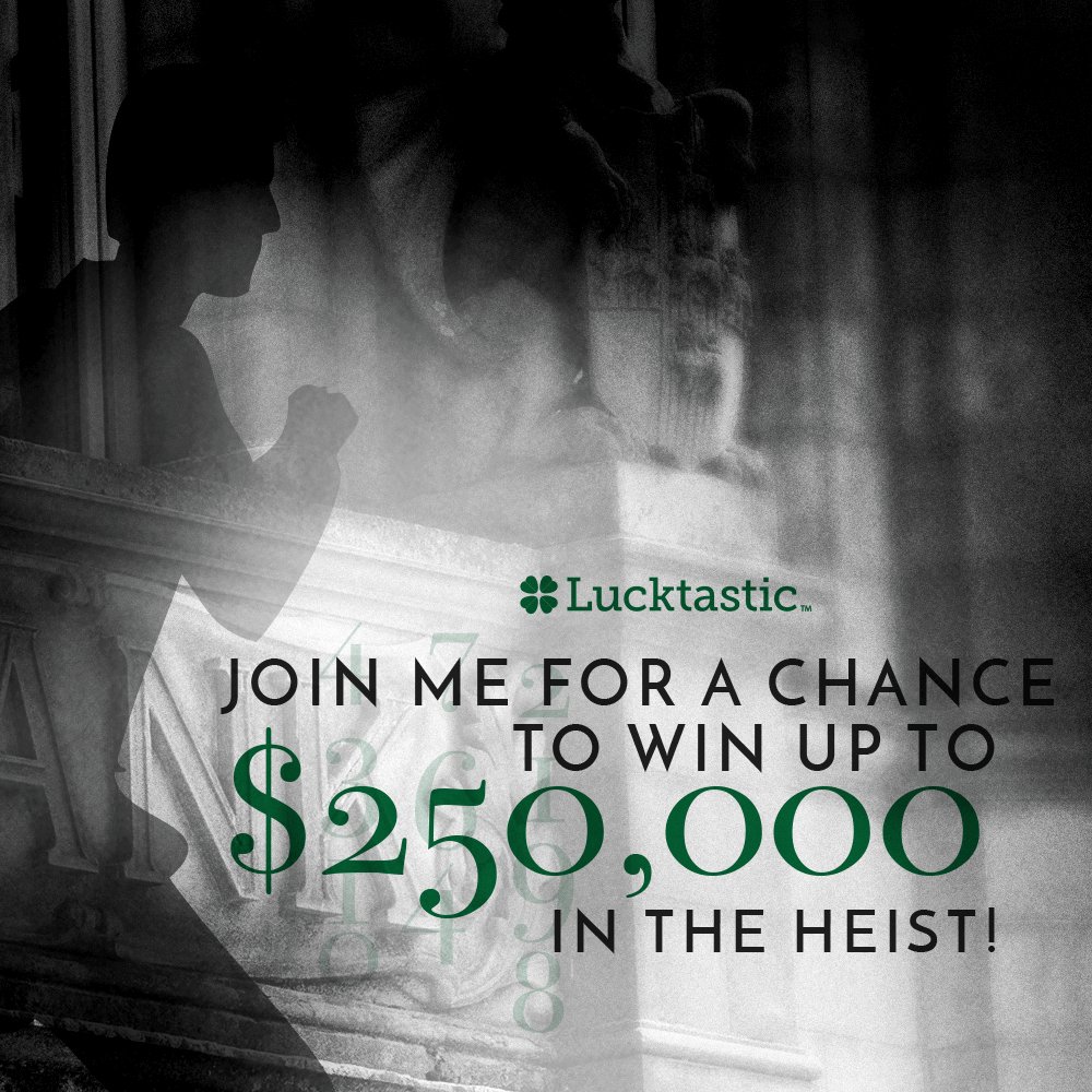 _PrettyPink02's tweet image. Come join me for a Heist! lucktastic.com/twShareFunnel
