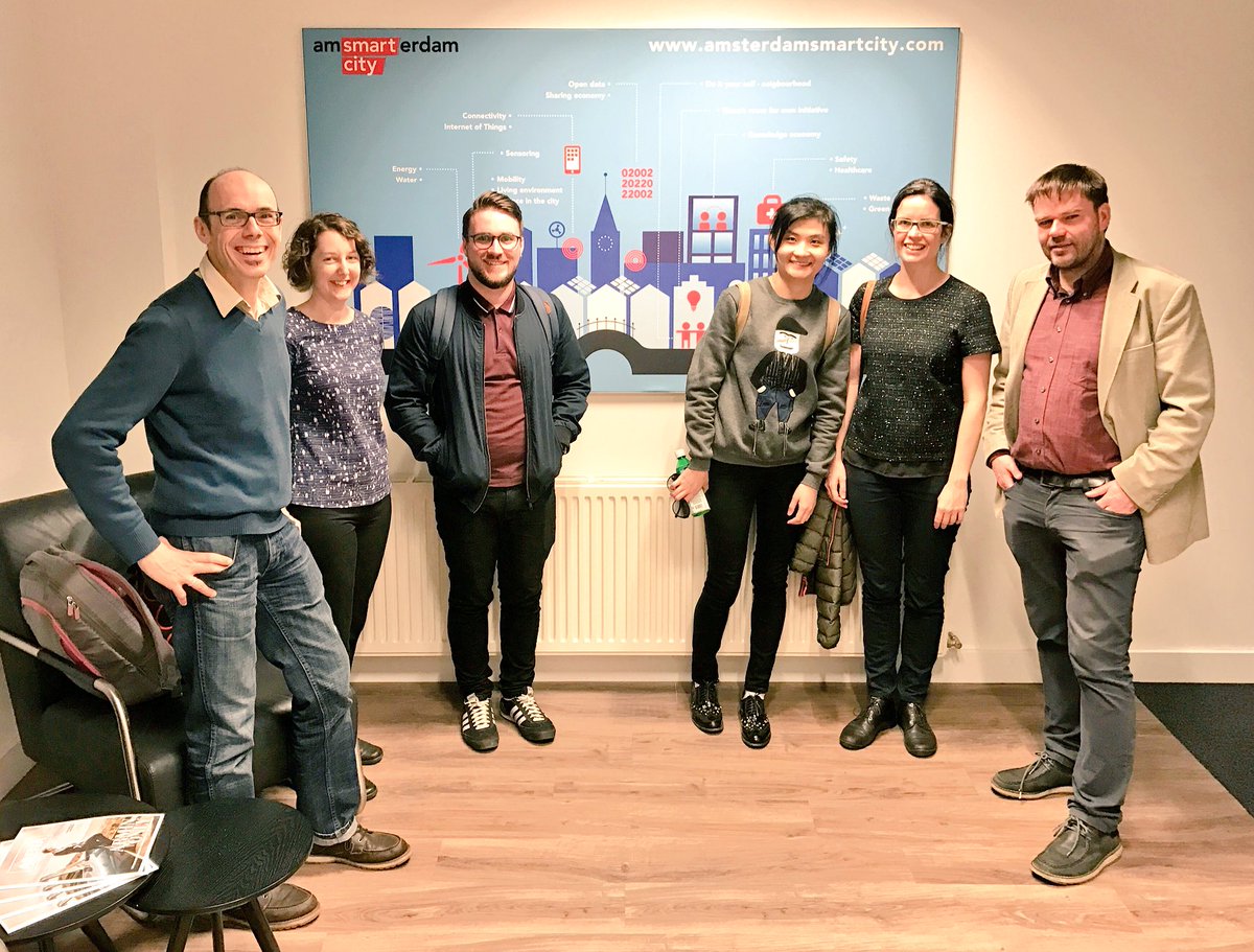 #smartcity #futurecity filed trip to #Amsterdam <a href="/MScFutureCities/">Future Cities</a> <a href="/NorthumbriaUni/">Northumbria Uni</a> <a href="/NorthumbriaEE/">Northumbria E&E</a>