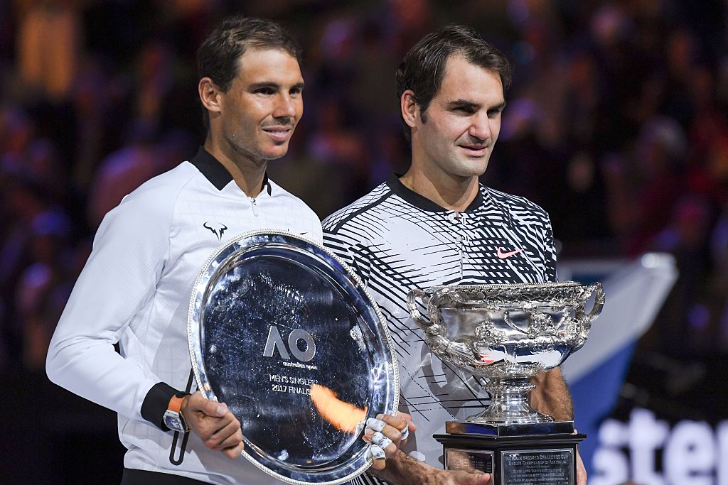SirJadeja's tweet photo. Who Are You Supporting Roger Federer Or Rafael Nadal? 

RT For #Federer
Like/FAV For #Nadal

#FedalXXXVII #FedererNadal #MiamiOpen https://t.co/3yDiiygLtX