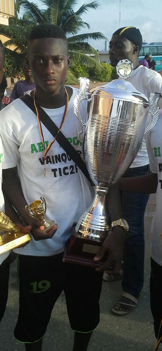 Abi_sport's tweet photo. Ready 4 the nxt challenge! Prêts pour le prochain challenge! #TIC2F #soccer #football #victoire #winners #cotonou #Benin #Togo #OnEstTousABI https://t.co/u1NIh8qdLd
