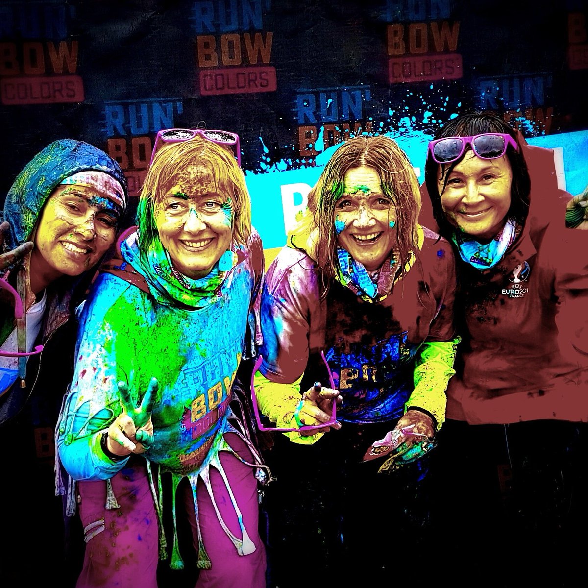 Run'bow colors 2017 @ St Laurent du Var sur la côte d'Azur...