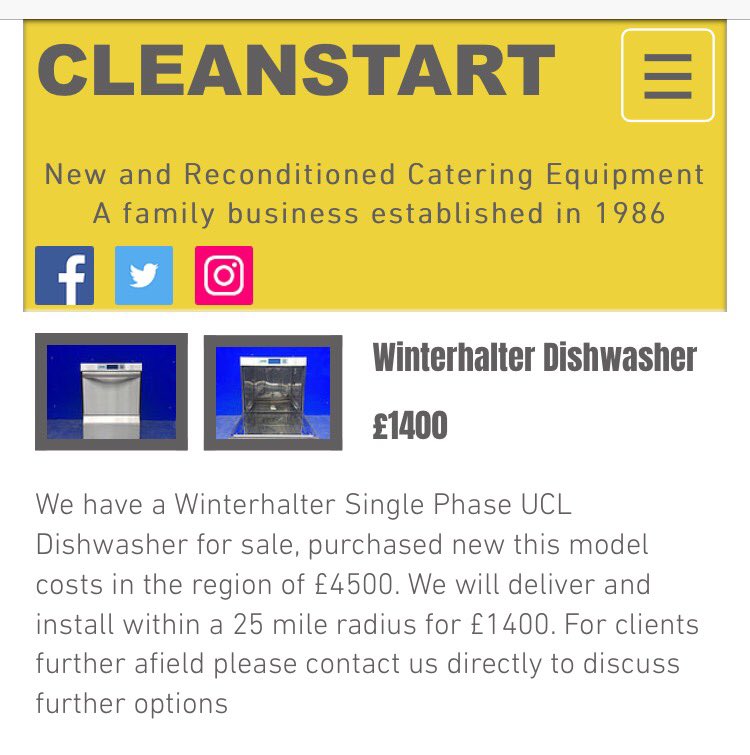 Cleanstartltd's tweet image. **WINTERHALTER**