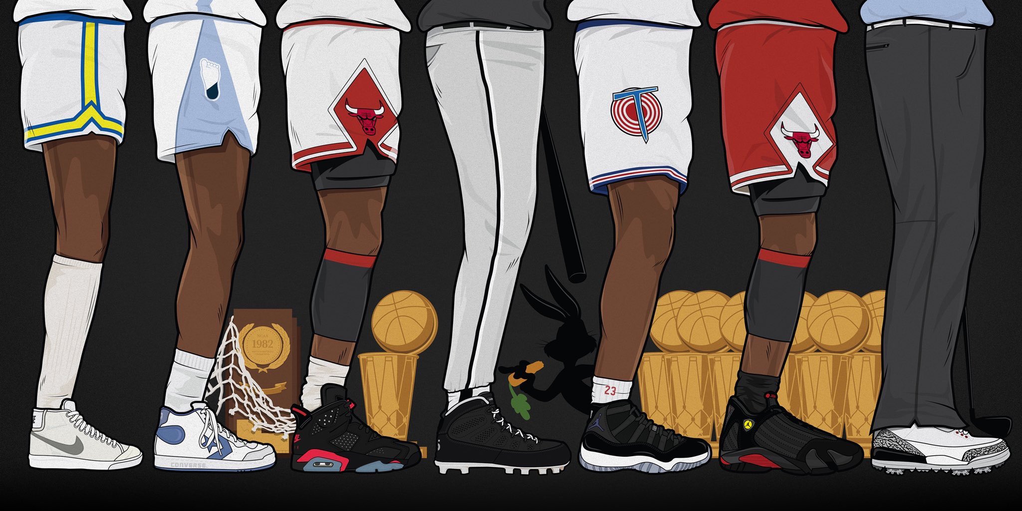 The Evolution of Michael Jordan