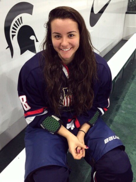 19utroysting's tweet photo. Gabby Borbolla will attend Michigan State University where she will major in nursing and play hockey https://t.co/0Sx3hJY99y
