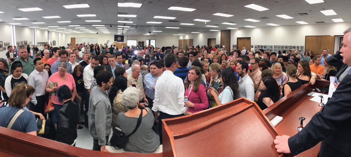 kmccormick's tweet photo. What it feels like to be one of Texas' most promising politicians following announcement of Senate campaign @BetoORourke #takebacktexas https://t.co/0s9DYdbhRX