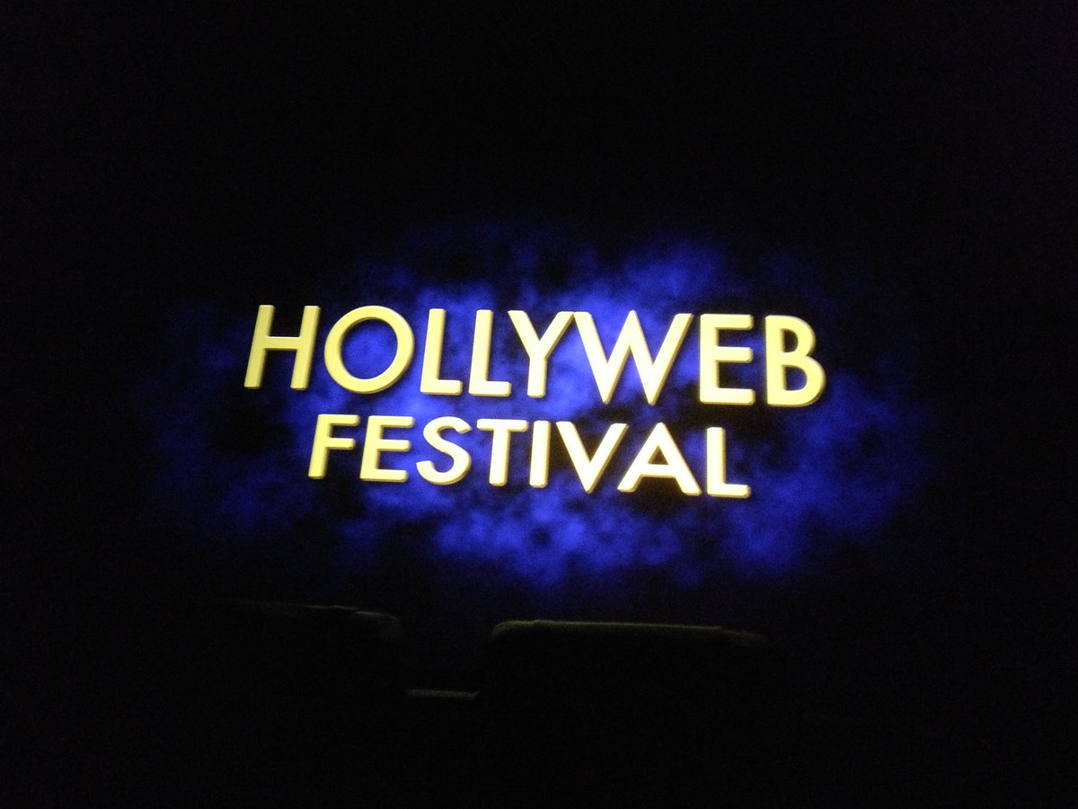 imaginaryex's tweet image. Caught #imaginaryex on the big screen at #Hollyweb web festival!