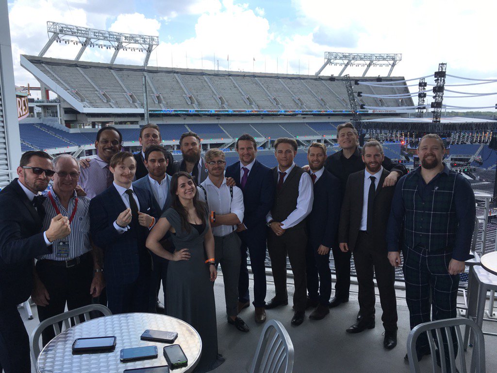 RealKingRegal's tweet photo. The British aren't just coming,they've arrived!The  @WWE British team. https://t.co/A73qfdBCwJ