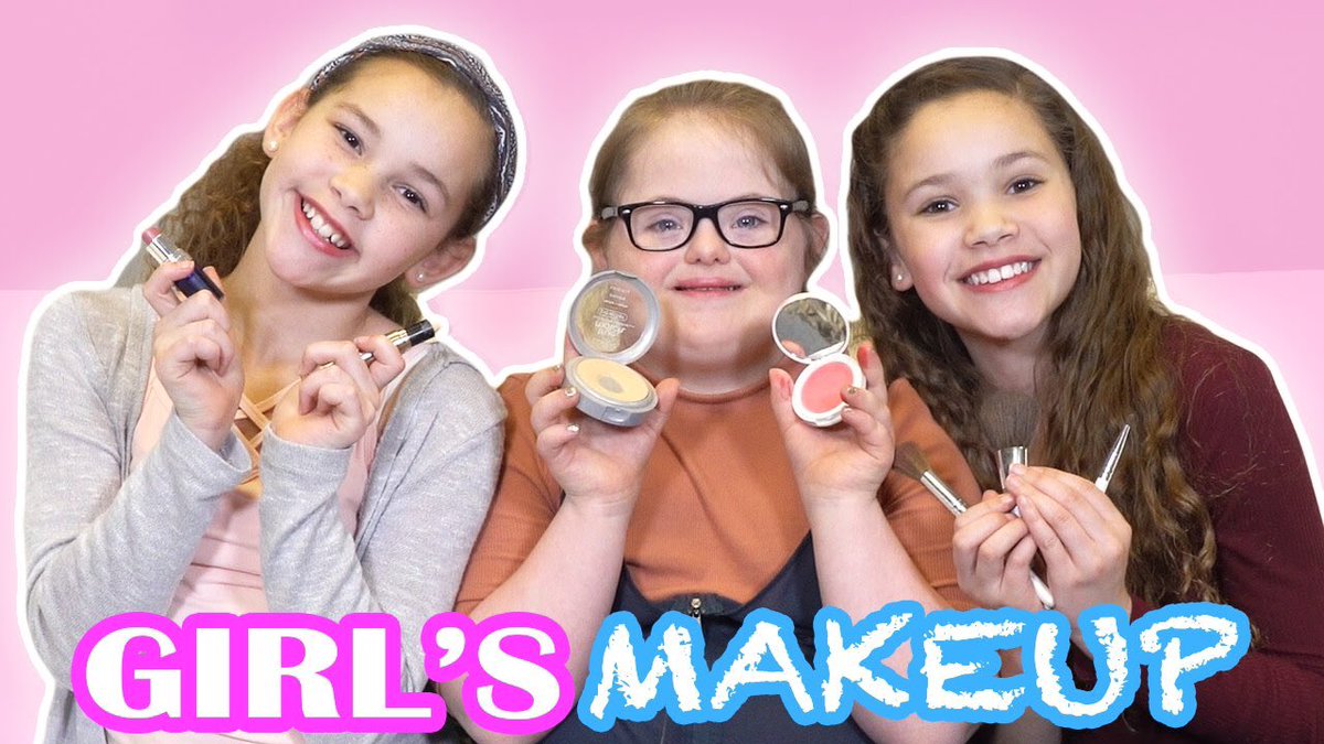MattyBRaps's tweet photo. My little sister @SarahGraceClub is learning how to do makeup and practicing on the @HaschakSisters 😂😂 https://t.co/mK80gpA7Og https://t.co/0aEpUNvkLo