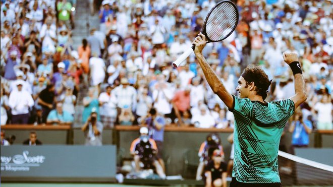 tenista_quemado's tweet photo. #Federer a #Nadal: 63 64.
Campeón:
-Australian Open.
-Indian Wells.
-Miami.
Récord 2017: 19-1.
35 años.
No digas nada, sólo retwittea.
ÉL. https://t.co/FWMna4m5J1