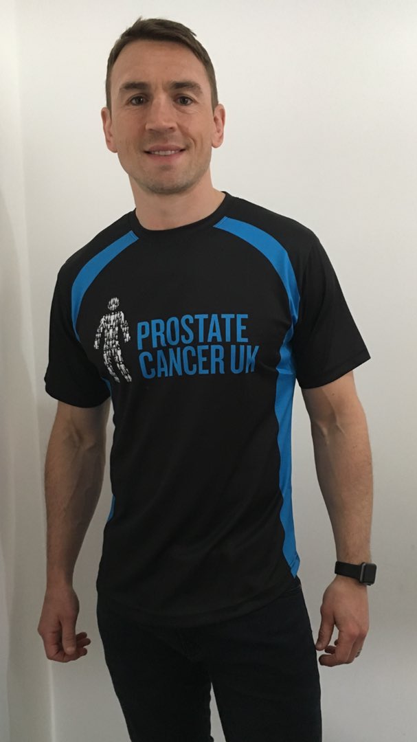This absolute legend is running the London Marathon for prostate cancer. Please retweet and donate here justgiving.com/fundraising/Si… #king