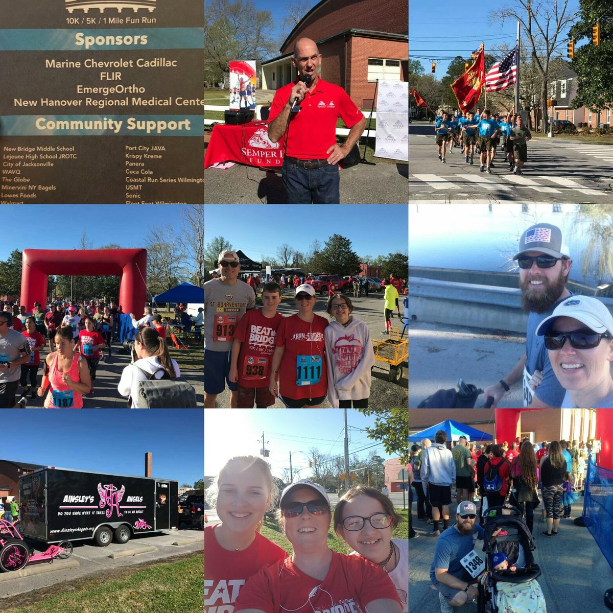 So proud that New Bridge is able to partner with Semper Fi Fund to host the Semper Fi Fund Beat the Bridge race! <a href="/NewBridgeBears/">New Bridge Middle</a> #SemperFi