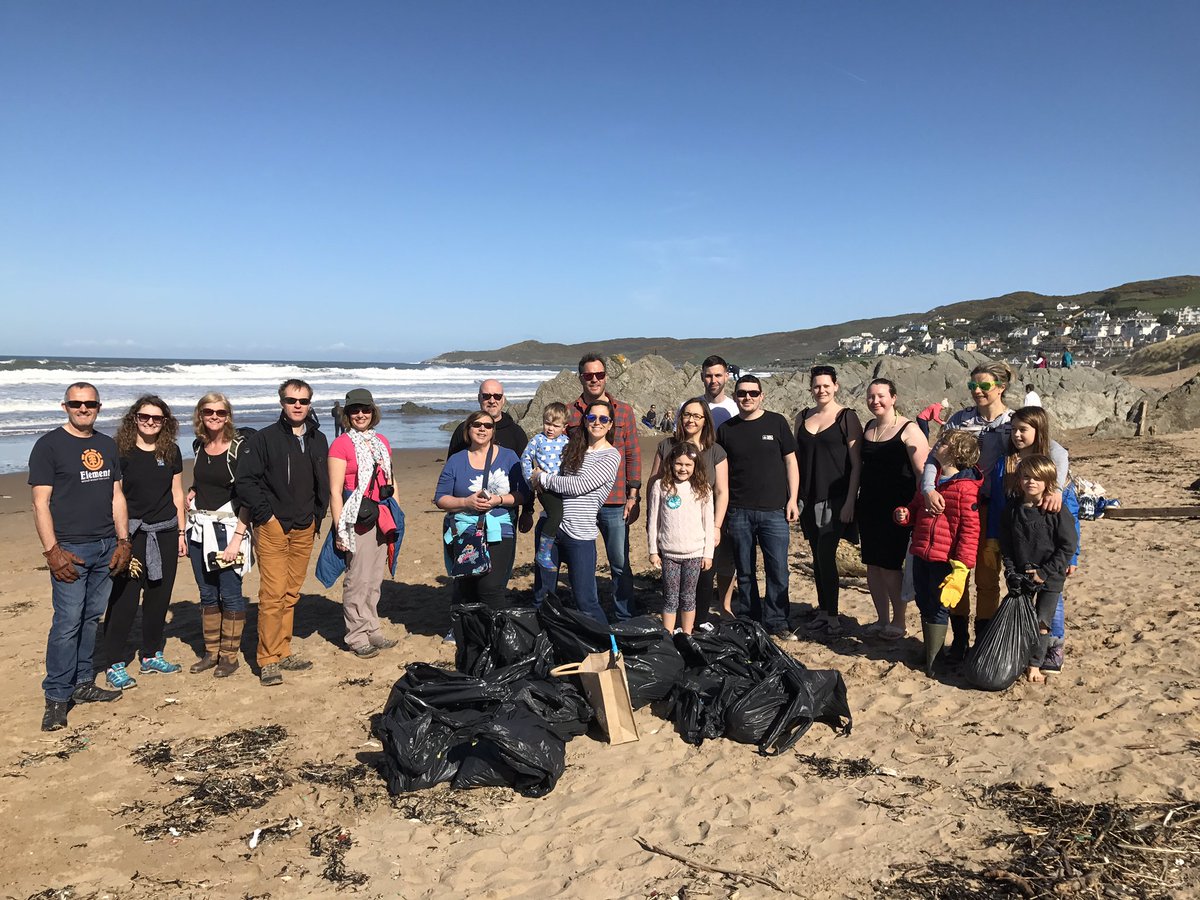 DriftToMe's tweet photo. Thanks to everyone who made the #bsbc2017 today on Woolacombe beach- so much marine litter collected. @sascampaigns https://t.co/BySsRbQf7B
