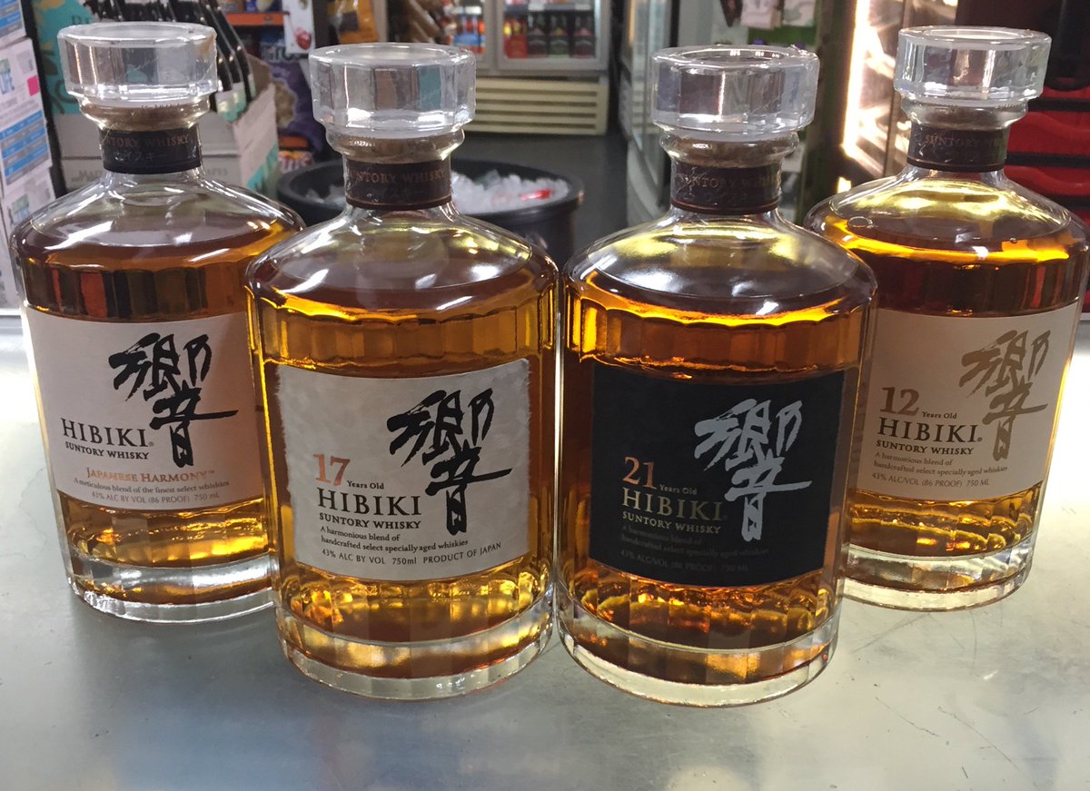 LIQUORWORLD702's tweet photo. Hibiki Anyone? Liquorworldtrop 響 | SUNTORY WHISKY HIBIKI #hibiki #whiskey #whisky #scotch #singlemalt #suntory #lasvegas #vegas #liquor https://t.co/hMRdkVEzzP