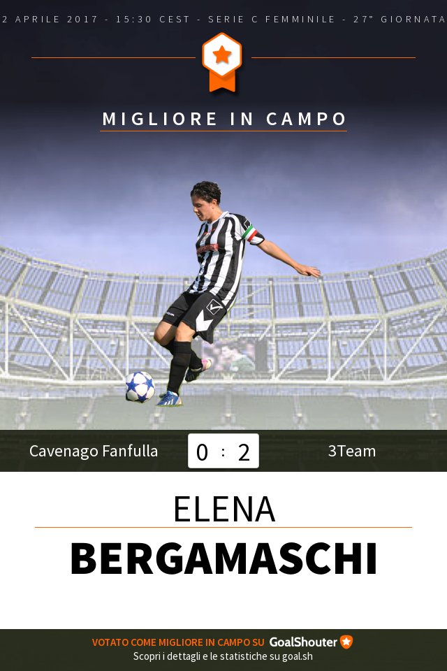 FanfuFemminile's tweet photo. #FanfuVS3Team 0-2: Il migliore in campo è: Bergamaschi https://t.co/DN5M764Agu