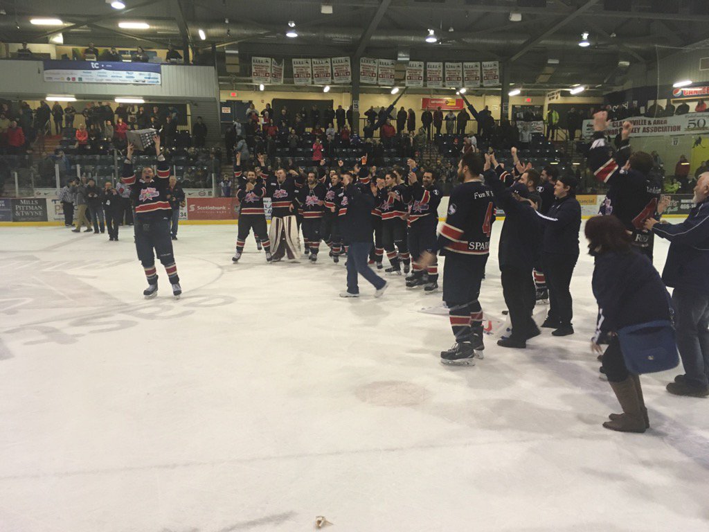 AESHL's tweet photo. Matthew Thomey hoists the Herder Memorial Trophy what a game, what a series #GoCeeBeesGo https://t.co/oqDKHcnO0B