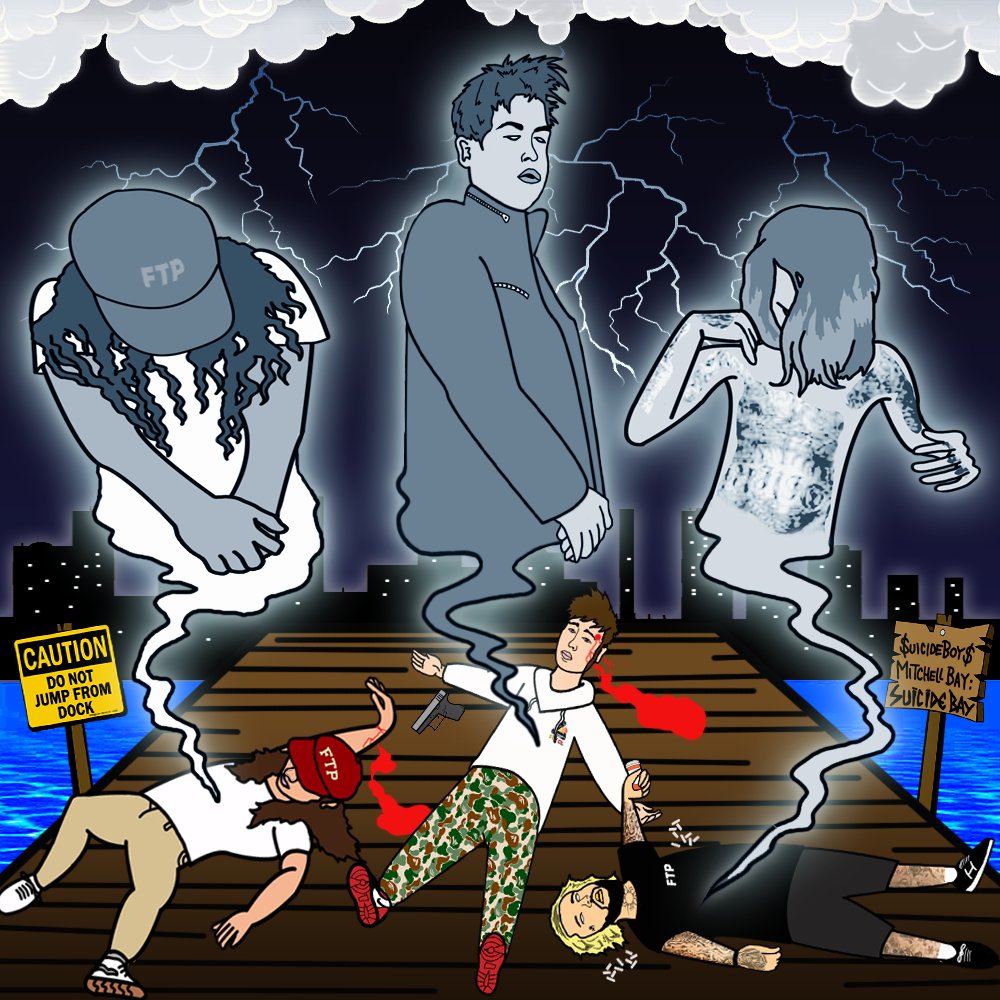 MITCHELLBIZZAY's tweet photo. "Suicide Bay" Feat/Prod @SuicideChrist x @suicideLEOPARD
Stream: https://t.co/n2YqvhGLRr
Engineered by @Keenanza
#SuicideBay #LilCanada https://t.co/SnsM1gETIg