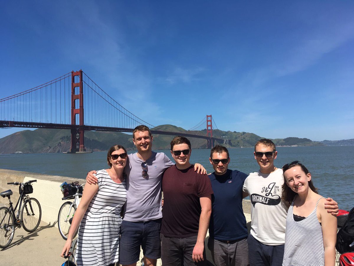 ArmesGroup's tweet photo. Group members enjoying sunny San Francisco yesterday. Now the @ACSNatlMtg is in full flow! https://t.co/0ZEvRZkPZb