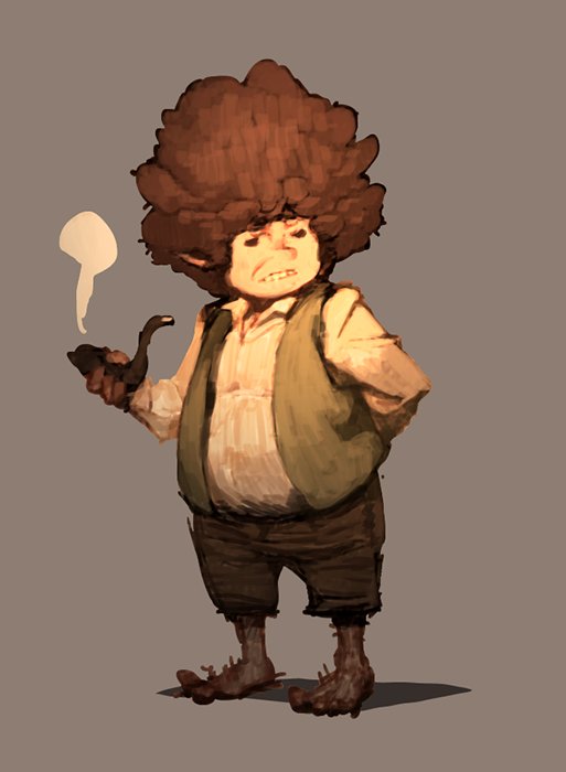 #nonacube #sketch #hobbit