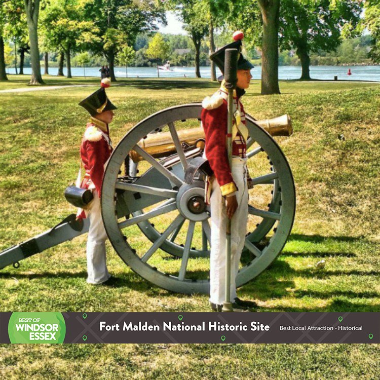 #history in #YQG? Click bestofwindsoressex.ca for the top stops including Fort Malden National Historic Site