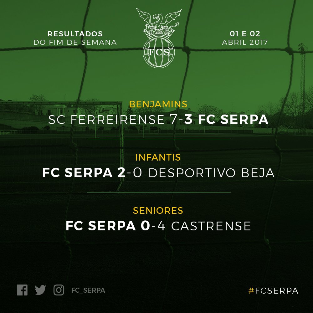 Futebol Clube Serpa (@fc_serpa) / X