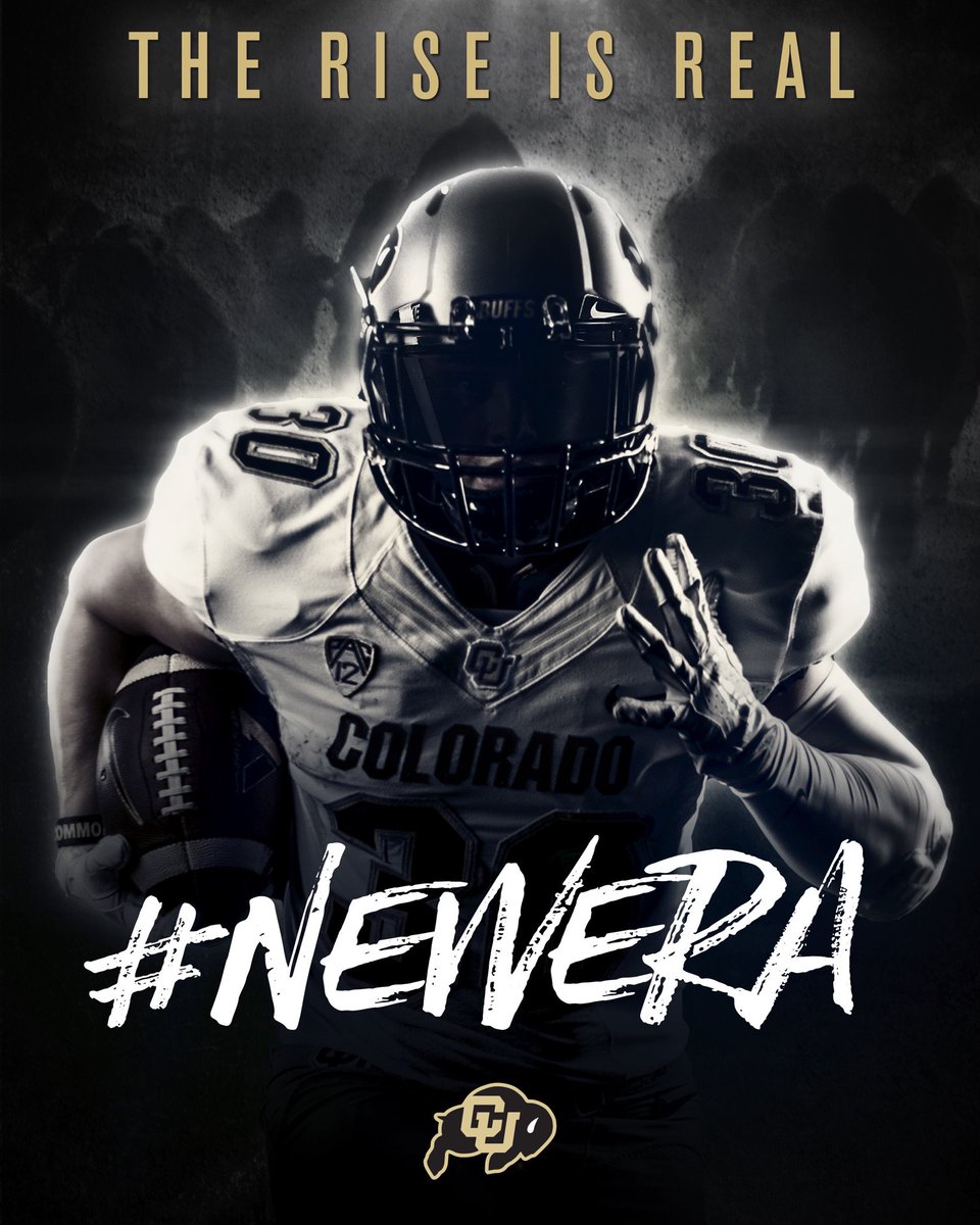 CoachChev6's tweet photo. The Pride and Tradition of the Colorado Buffaloes will not be entrusted to the timid or the weak! #TheRiseIsReal #NewEra #CUin17 #CUin18 🔥🔥🔥 https://t.co/hFPiKVe35w